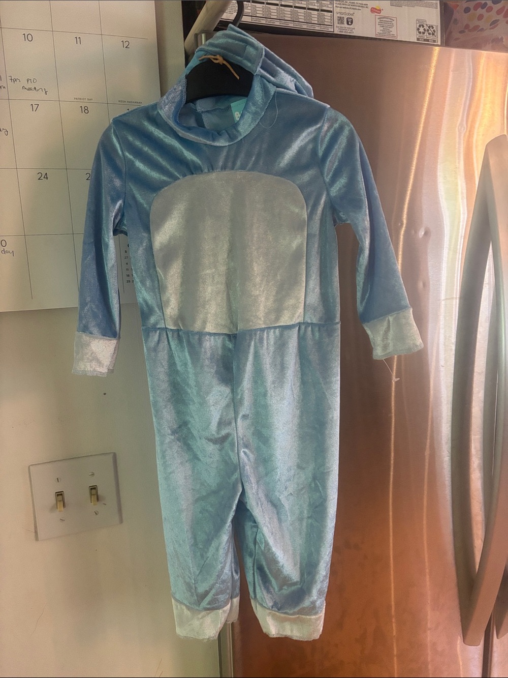 Disney Bluey Plush Hooded Kids Costume Romper